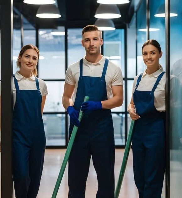 Cleaning team in Arizona